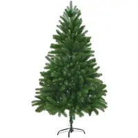 vidaXL Arbre de Noël artificiel - Avec des aiguilles réalistes - 180 cm - vert -