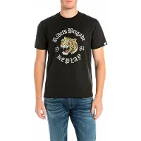 Replay M3222 .000.2660 Short Sleeve T-shirt Noir XL Homme