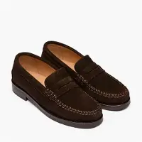 Playboy Footwear Mocassins Toc1936 Norah femmes - Dark Brown Suede