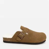 CPH Comfort Sabots bio doublés en daim - Camel