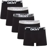 DKNY Boxers Portland cinq-pack hommes - Noir