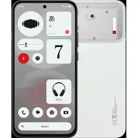 Nothing Tech Phone (4b) (128 Go, Blanc, 6.77", Double SIM, 5G), Téléphone portable, Blanc