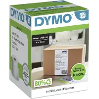 Dymo LabelWriter Très Grandes Étiquettes 104 x 159 mm 220 Pièces
