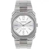 Radiant Horizon Line 40mm 5atm Quartz/analogical Watch Argenté Homme