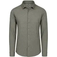 Desoto Chemise Twill Rayures Vert