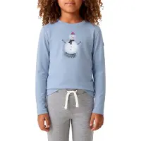 Super.natural T-shirt à Manches Longues Snowman Regular Fit
