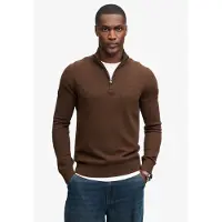 Superdry Pull à Demi-zip Prep Essential