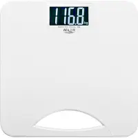 Adler Balance AD 8193, capacité jusqu'à 250 kg, écran LCD, indicateur de batterie et de surcharge
