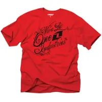 One Industries T-shirt à Manches Courtes Viva Red Man