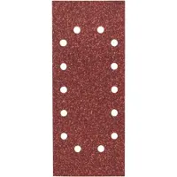 Bosch 2608605341 10 Feuilles Abrasives Pour Ponceuses Vibrantes 115 X 280 Mm 14 Trous Grain 40