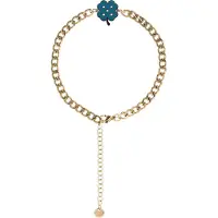 GRASSLAND Bracelet turquoise / or