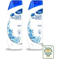 Head & shoulders 2 flacons de shampooing Classic Clean - 250 ml - Lot de 2