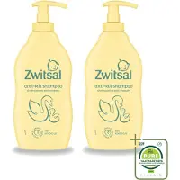 Zwitsal 2 flacons de shampooing pour bébé Anti-pellicules - 400 ml - Lot de 2