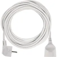 Emos Pagarinatajs 1 ligzda 10m ar zemejumu 3x1.5 mm balts (10 m, CEE 7/4)