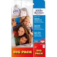 Avery-Zweckform Classic / C2570-100 Papier photo pour impression jet d'encre 10 x 15 / 180g Brillant 100 feuilles (Import Allemagne)