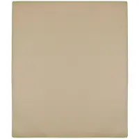 vidaXL Draps-housses Jersey 2 pcs Taupe 90x200 cm Coton