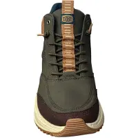 HeyDude Bottines pour hommes Tahoe Classic, couleur vert olive foncé/multicolore, taille 41