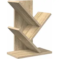 vidaXL Étagère Arbre 3 Niveaux 30 x 18 x 40 cm Bois d'ingénierie