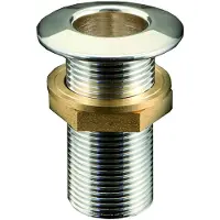 Can-sb Passe-coque Chromé De 3/4´´ Laiton