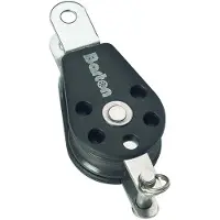 Barton Marine Poulie à œil Fixe Et Axe De Chape 35x12 Mm