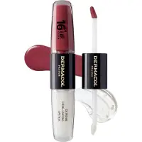Dermacol 16H Lip Colour brillant et rouge à lèvres longue tenue teinte 35 Sugar Plum 2x4 ml