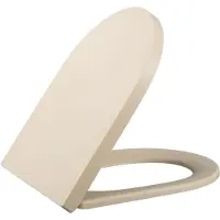 Qeramiq Dely Abattant - softclose - quickrelease - 35mm - beige mat E13/A15 35mm seat beige