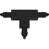 Astro - Raccord en T à gauche Farside Earth Track Lighting Noir mat