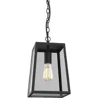 Astro Luminaire d'extérieur suspendu Calvi en style vintage, Variante : 226 x 2235 mm, noir