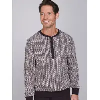 Pastunette Pyjama long brun foncé