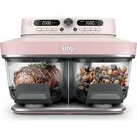 Ninja CRISPi DualZone Airfryer en verre 8-en-1 en Rose | DD102EUPK1 | par SharkNinja