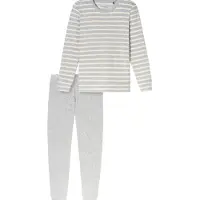 Schiesser Pyjama gris argenté