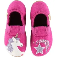 Living Kitzbühel Chaussons - Laine - Très Fuchsia av. Licorne - - 28 - Chaussons
