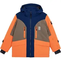 Lego Wear - Veste de ski isolante et imperméable - Jian 713 Jacket Orange - Taille Enfant 134 cm