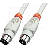 Lindy Câble Mini DIN - Mini DIN 8 pôles mâle vers Mini DIN 8 pôles mâle