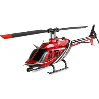 Amewi Bell 206 Jet Ranger Rc Helicopter Rouge