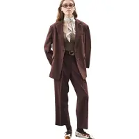 Manuka Blazer brun foncé