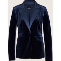 MADELEINE Blazer bleu nuit