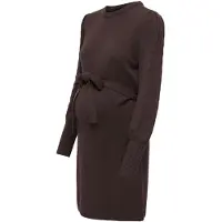 ONLY Maternity Robes en maille 'OLMMatti' marron