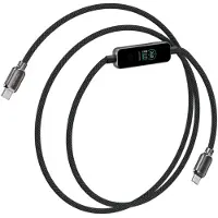4smarts Câble USB-C ScreenCord 240 W de 1,2 m, noir, de la marque