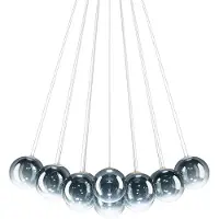 Lodes Random Cloud 23 Lampe à Suspension Deep Azure Steel | 3000 K | Ø 23 cm