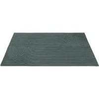 Muuto Relevo Quattro Tapis Dark Green | 170 x 240 cm