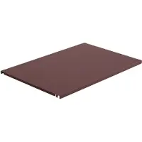 Muuto Enfold Étagère 124 x 45 cm (Low) | Deep Red