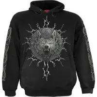 Spiral Sweat-shirt à capuche de - Valhalla - S - 4XL - pour Homme - noir - Taille L