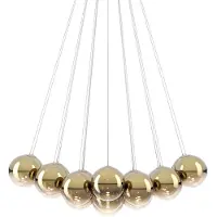 Lodes Random Cloud 23 Lampe à Suspension Pale Gold | 2700 K | Ø 23 cm