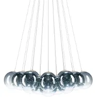 Lodes Random Cloud 19 Lampe à Suspension Deep Azure Steel | 3000 K | Ø 23 cm