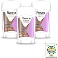 Rexona 3 déodorants roll-on Women Maximum Protection Confidence, 45 ml chacun - Pack économique - 3 pièces