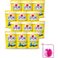 DOR 12 savons solides de nettoyage "D'Or Naturreine" - Savons solides pour le nettoyage - 1 kg - Lot économique - 12 pièces