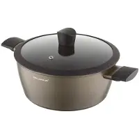 Florina Casserole en aluminium CAVA, 20 cm, 2,1 litres, avec couvercle