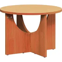vidaXL Table basse nature 50 x 50 x 35 cm pin massif