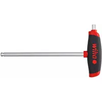 Wiha Clé à ergots avec ouverture de clé de 4mm L.150mm 6-KT avec boule + sortie latérale